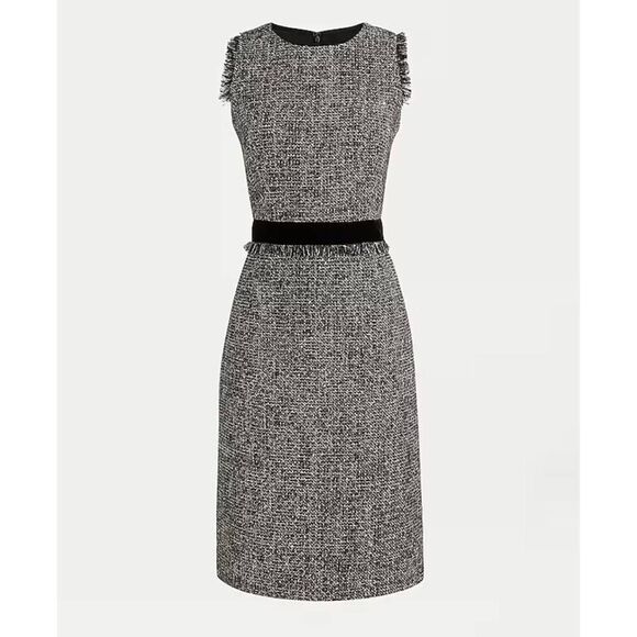 J. Crew Sheath dress in sparkling constellation tweed 8 NWT - Picture 1 of 11